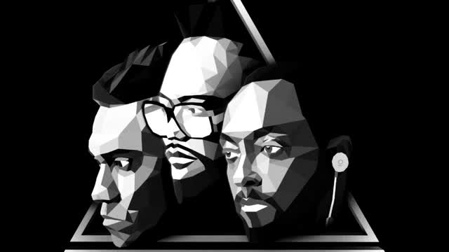 The Black Eyed Peas, Phife Dawg, Ali Shaheed Muhammad, Pos of De La Soul